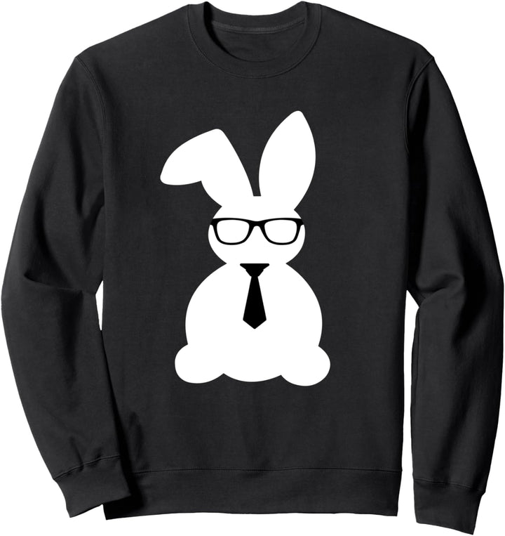 Niedliche Hase Fliege Männer Jungen Kinder lustig Ostern Tag Sweatshirt