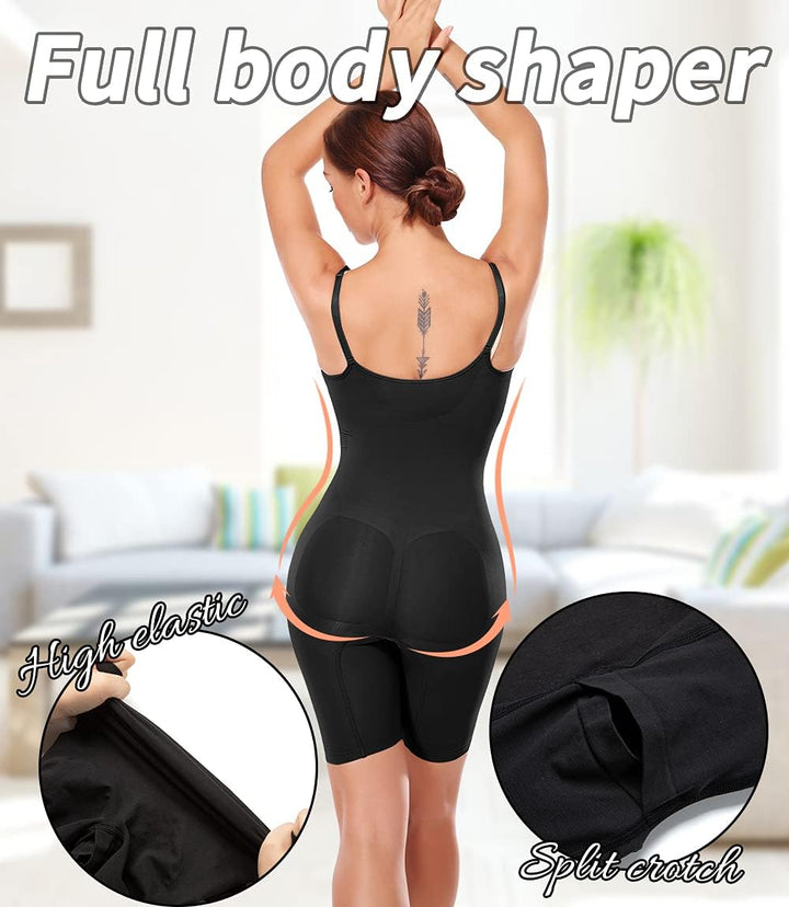SLIMBELLE Tiefer Ausschnitt Rückenfreier Body Shaper Mit Rückenfreier Klebe BH Verlängerung Für Klei