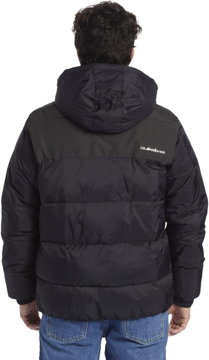 Quiksilver Jungen Wolfs Shoulder Ls Windbreaker (1er Pack) L Schwarz, L Schwarz