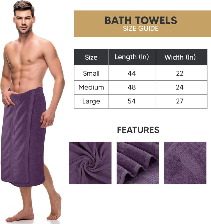 Utopia Towels - 4er-Pack Badetücher Set Premium 100% ringgesponnene Baumwolle 69 x 137 cm Handtücher
