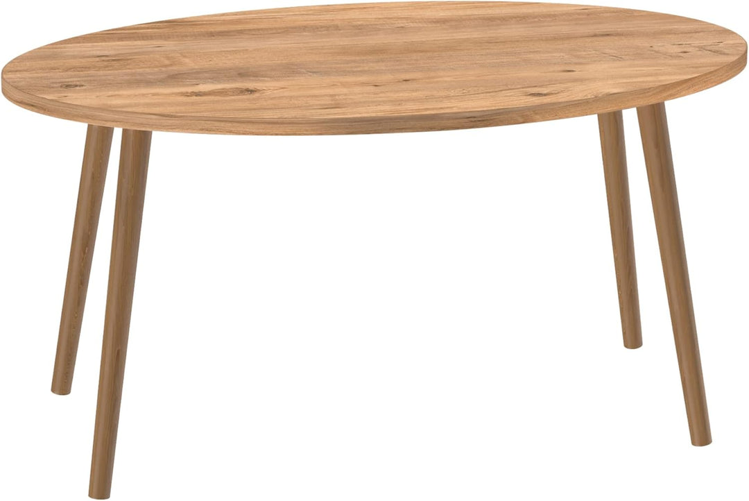 [en.casa] Couchtisch Sindal Beistelltisch 41 x 90 x 50 cm Kaffeetisch aus Spanplatte und Holz Sofati