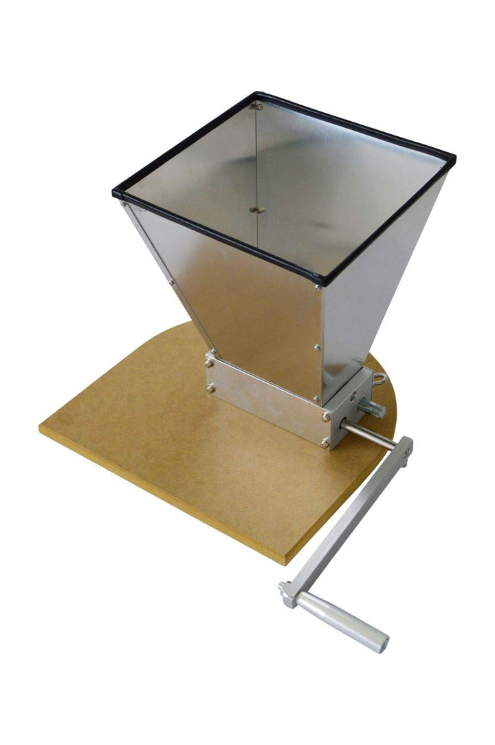 Brewzilla Malzmühle - Edelstahl, Zwei Walzen, Verstellbar, Heimbrauen