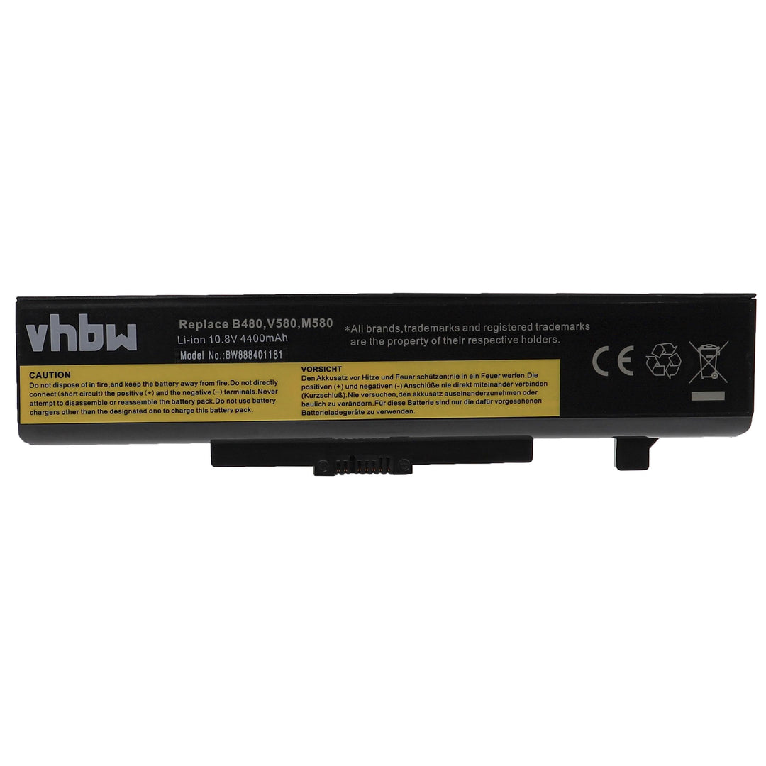 vhbw Akku kompatibel mit Lenovo ThinkPad Edge E531 (6885CMC), E535, E545, E540 Notebook (4400mAh, 10