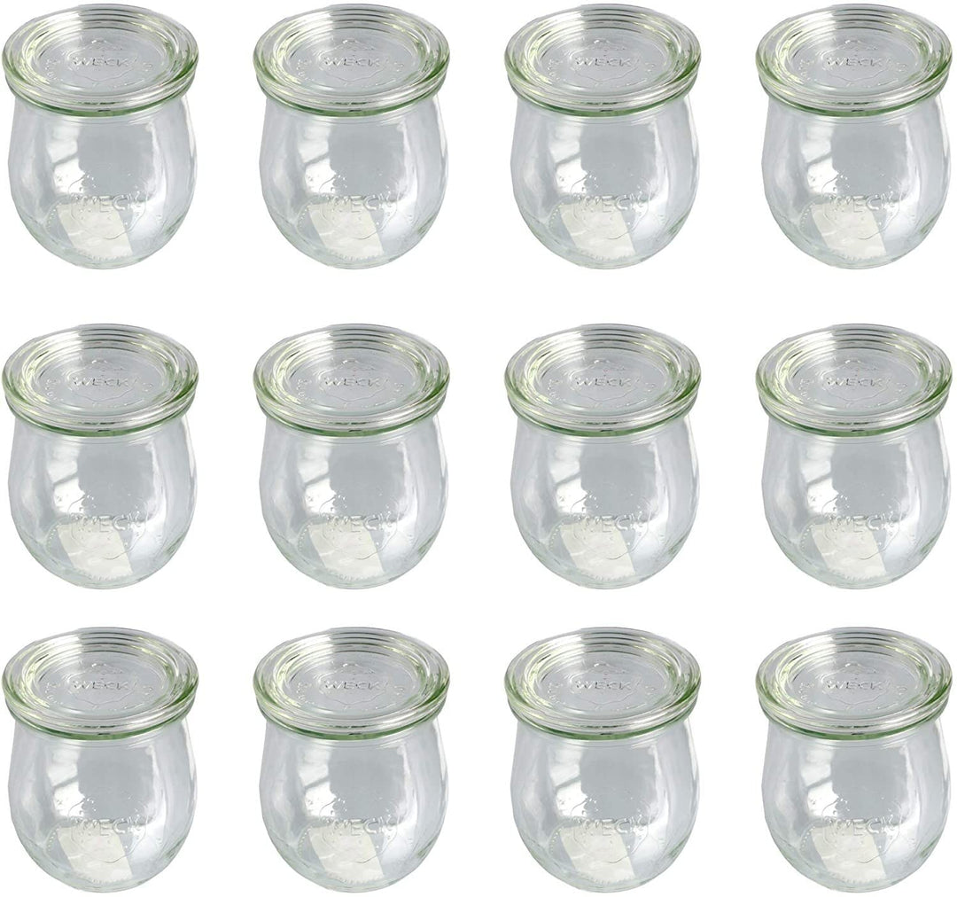Weck - Glas in Mini-Tulpenform 220 ml - 12-teilig/1St Original WECK Tulpenglas 220ml 1 - Pack, Origi