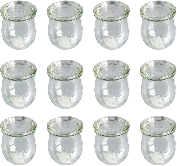 Weck - Glas in Mini-Tulpenform 220 ml - 12-teilig/1St Original WECK Tulpenglas 220ml 1 - Pack, Origi
