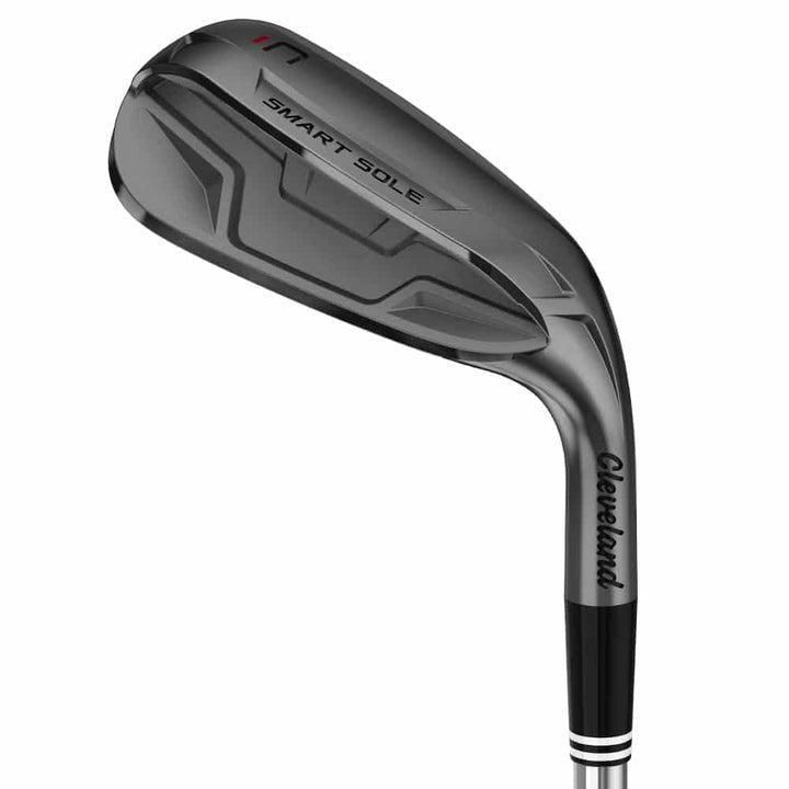 Cleveland Golf Smart Sole Black Satin 4.0 Wedge Rechts Legierter Stahl Steif 42 Grad, Rechts Legiert