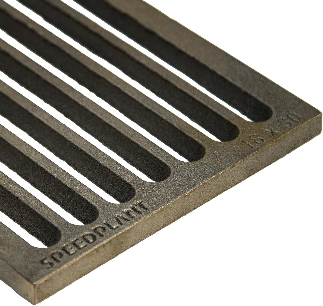 Hochwertiger Ascherost 18 x 30 cm Ofenrost Kaminrost Liegerost Tafelrost Feuerrost - Premiumqualität