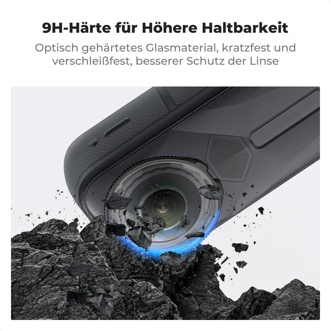 K&amp;F CONCEPT Premium-Objektivschutz, Optischer Linsenschutz für Insta360 X5, Premium-Objektivschutz