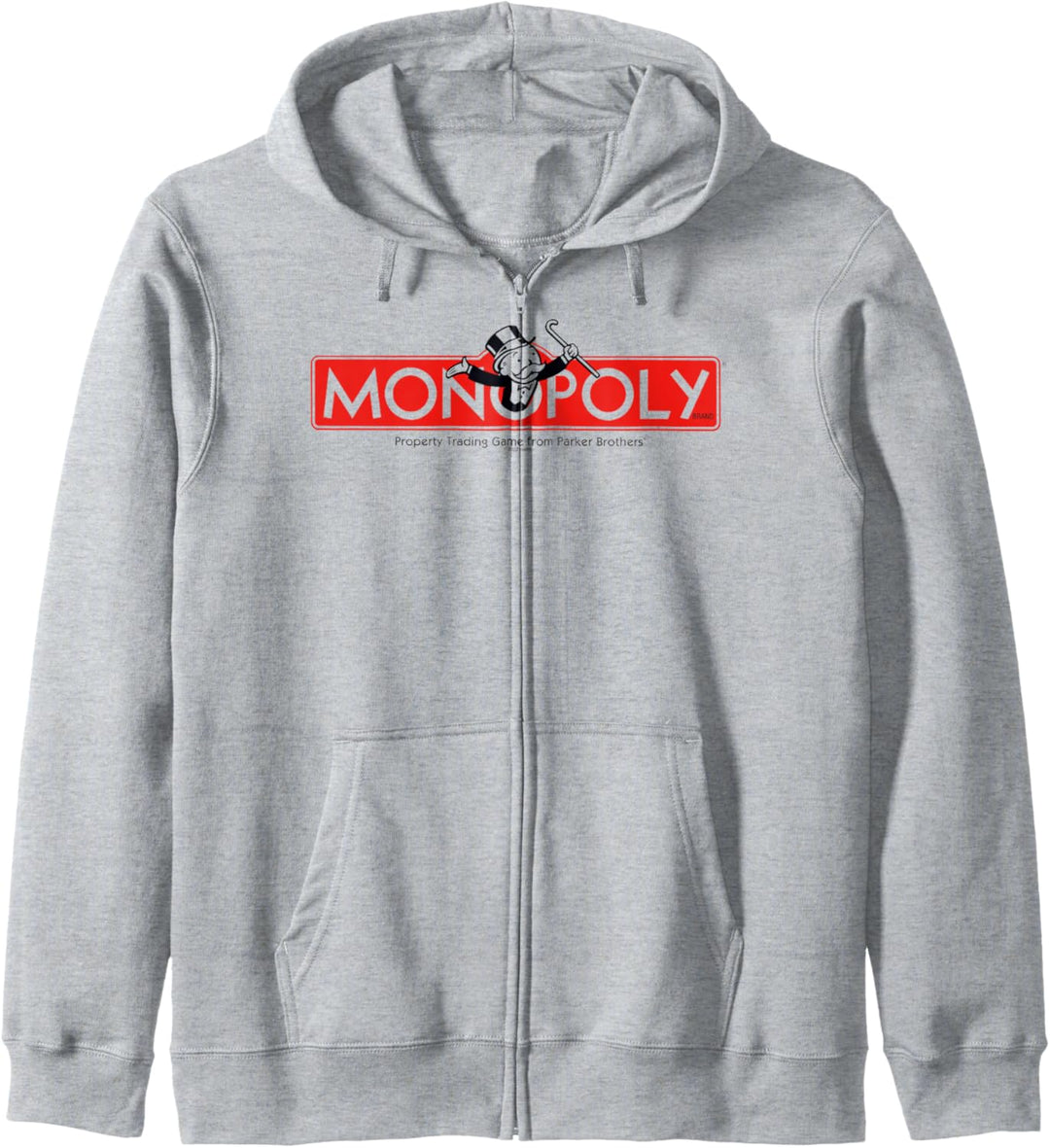 Monopoly Classic Vintage Game Board Title Logo Kapuzenjacke