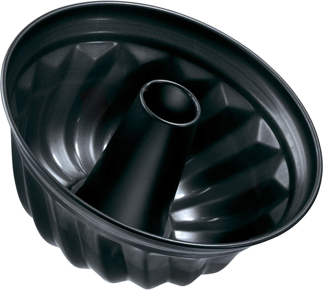 Zenker 7408 Frankfurter Kranz Backform, runde Kuchenform Ø 28 cm &amp; Z6527 Gugelhupfform Ø 25 cm, Kuch