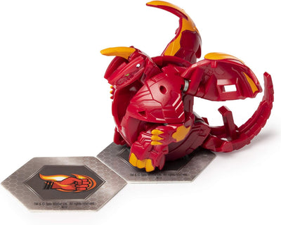 BAKUGAN 6045138 / #20115348 - Storage Case, Aufbewahrungskoffer mit extra Basic Ball, Dragonoid (rot