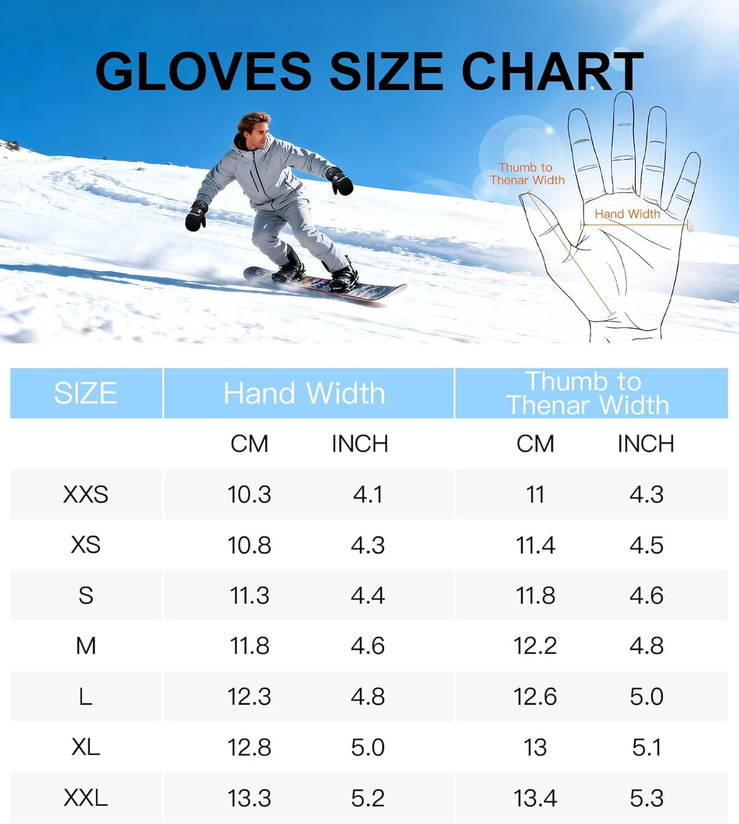 Beheizte Handschuhe, wiederaufladbare SkiHandschuhe für Damen Herren Kinder Winterskaten Camping Ski