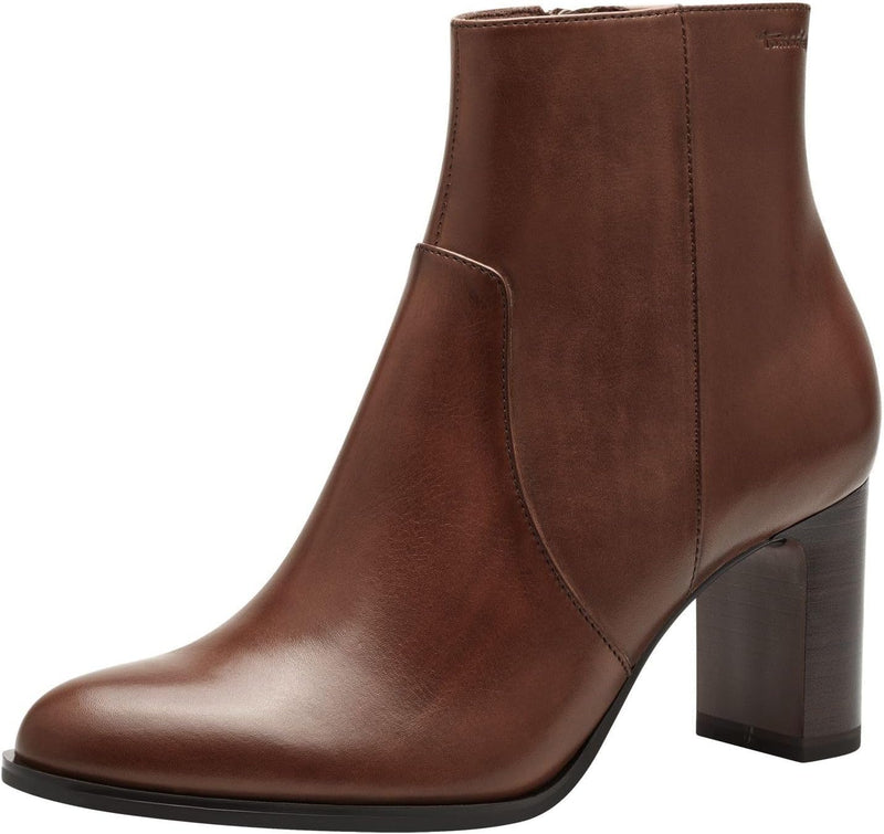 Tamaris Damen Klassische Stiefel, Frauen Stiefel,Comfort Lining,TOUCHit-Fussbett 36 EU Braun Cognac,