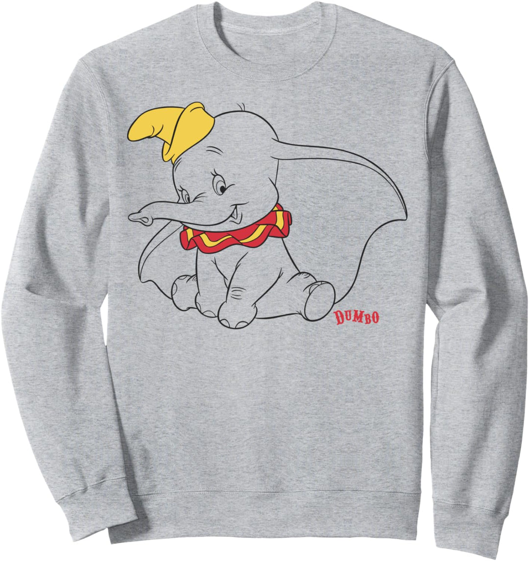 Disney Dumbo Outline Logo Sweatshirt