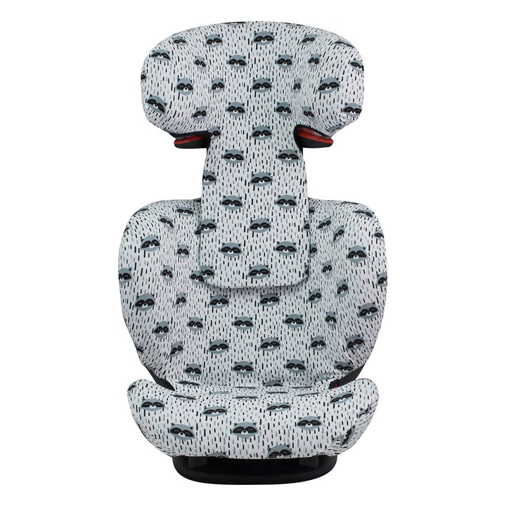 JYOKO KIDS Bezug kompatibel mit Bebe Confort, Maxi Cosi Rodi, Rodifix (Rodifix Air Protect, Raccoon)