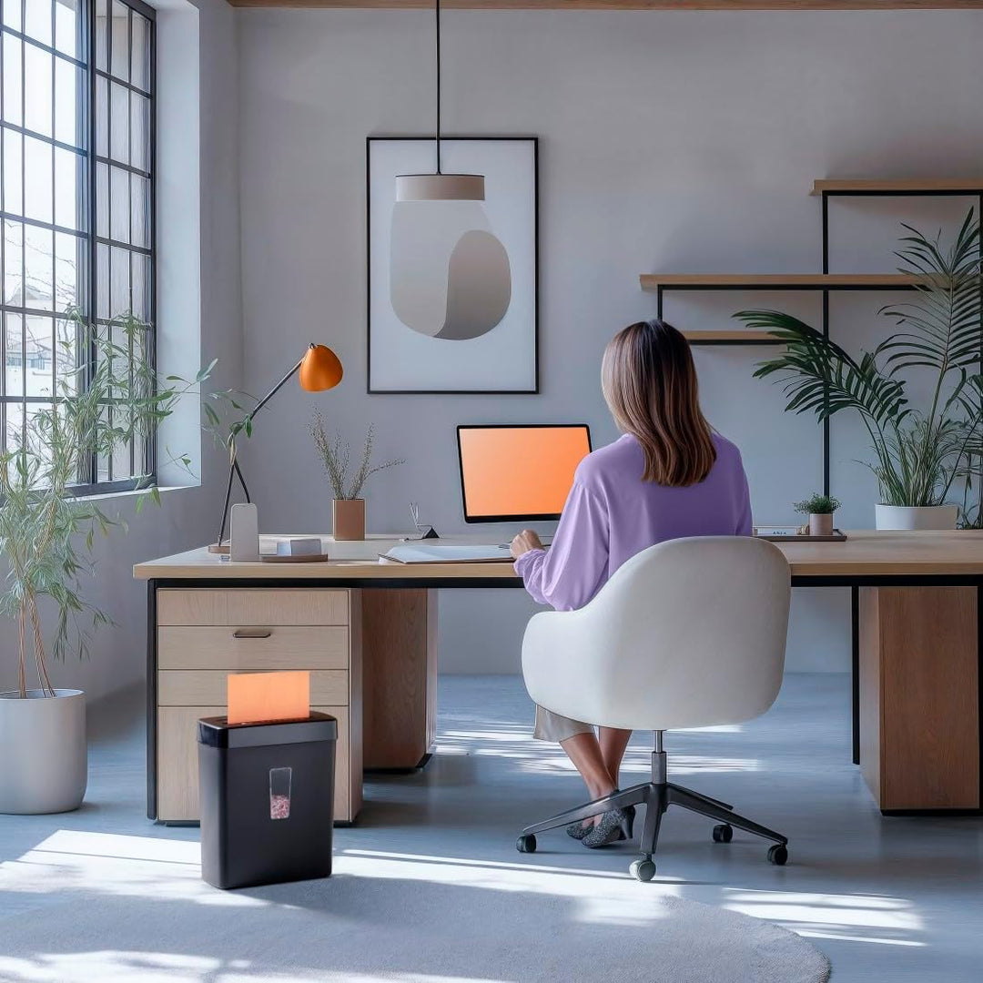 Aktenvernichter Prime M50CD-B, Schredder mit Sicherheitsstufe P5 T2 E2 O1