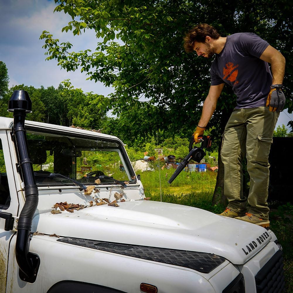 WORX WX094.9 Akku Werkstatt-Gebläse - 20V Max Laubbläser - 20V Powershare-Akkus kompatibel - ohne Ak