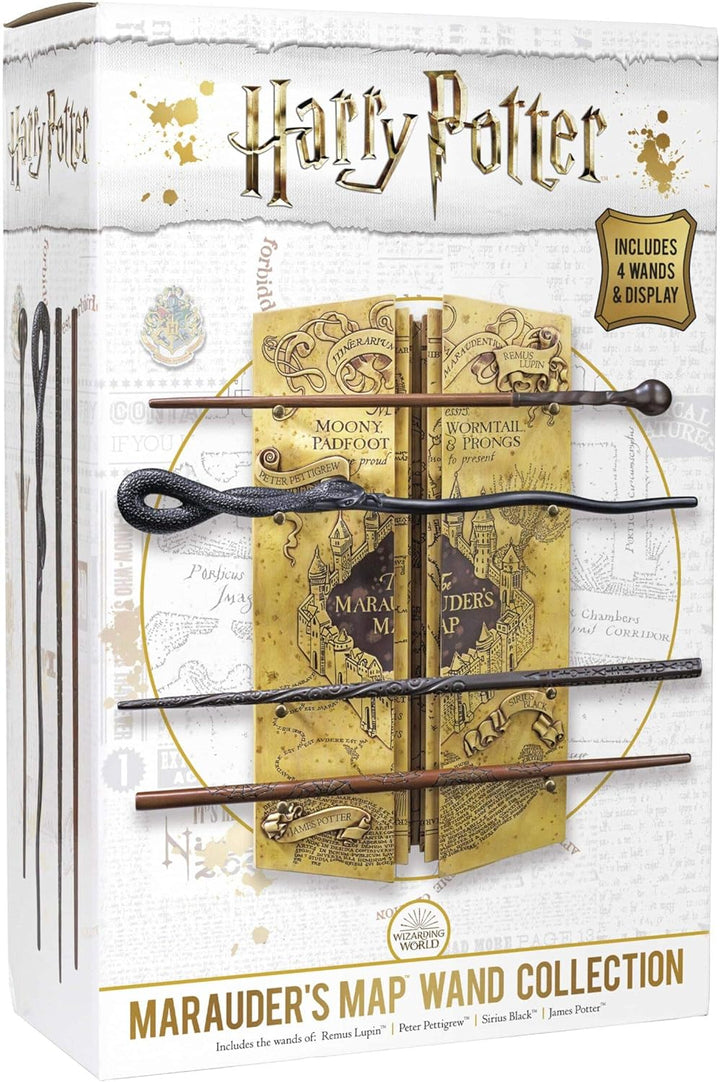 The Noble Collection The Marauder's Map Wand Collection
