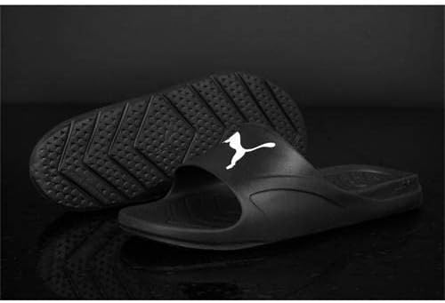 PUMA Unisex Divecat Badeschuhe 35.5 EU Black White, 35.5 EU Black White