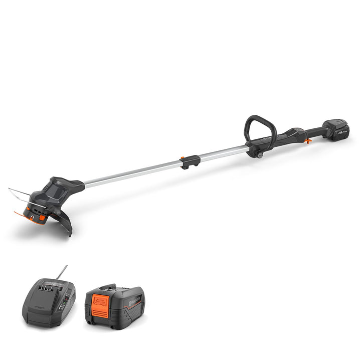 Husqvarna Akku Rasentrimmer Aspire T28-P4A 2P mit 18 V 4,0Ah Akku (P4A 18-B72) und Ladegerät (P4A 18