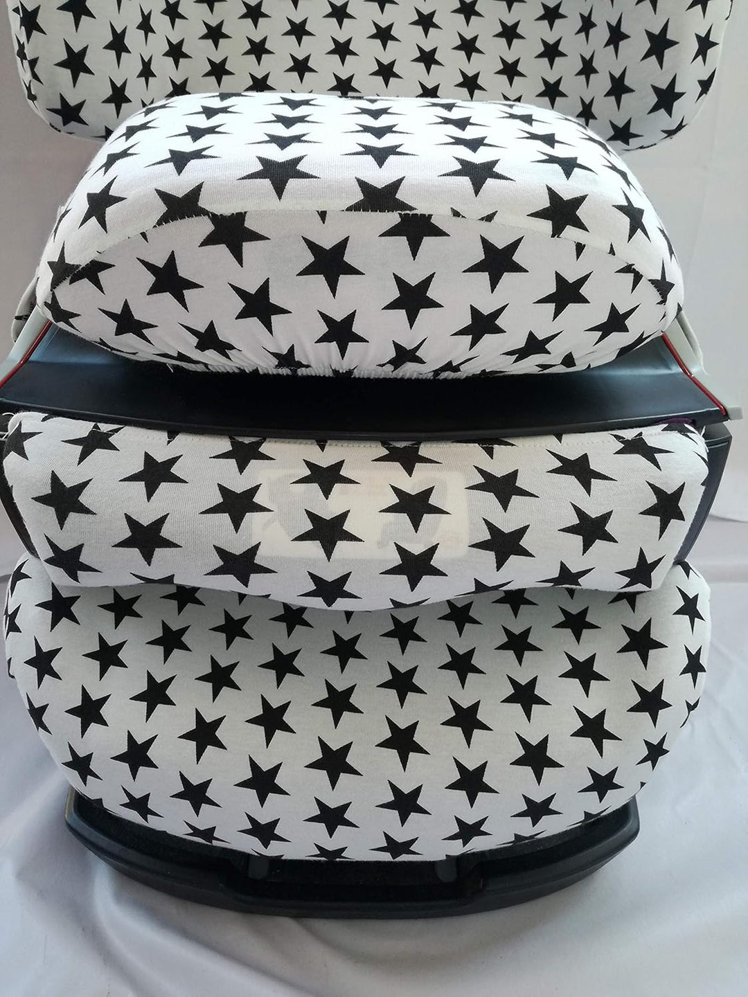 Moon-BBEB Bezug für Cybex Ppallas, Silver Pallas Fix und Pallas 2 Fix White(Black Star)