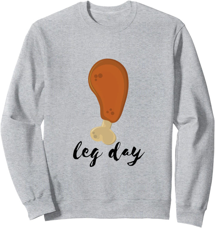 Herbst Herbst Happy Thanksgiving Leg Day Geschenke Sweatshirt