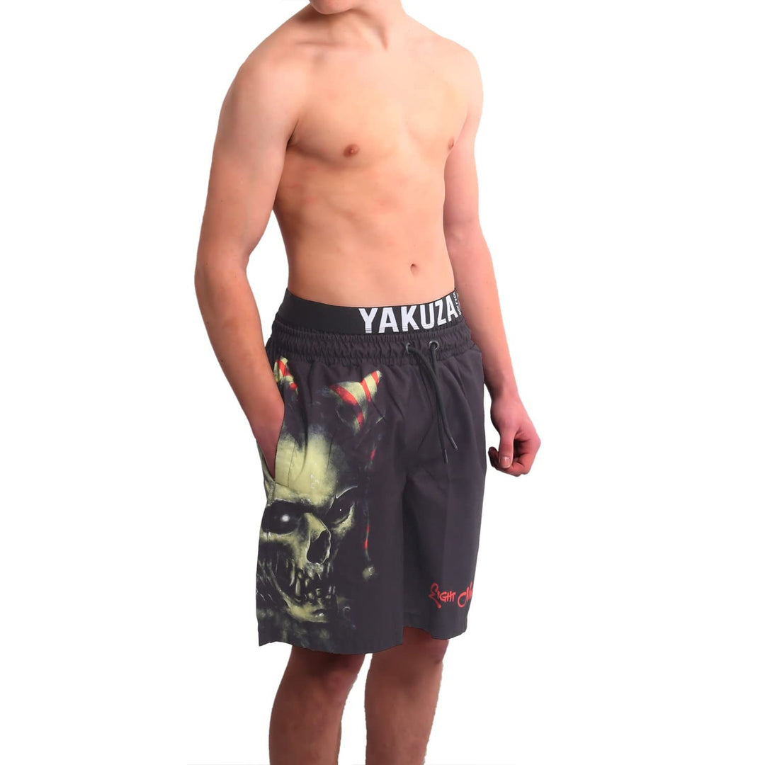 Yakuza Herren Dead Clown Badeshorts, XL