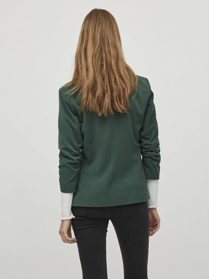 Vila Damen Blazer VIHER New 3/4 Blazer XS Pineneedle, XS Pineneedle
