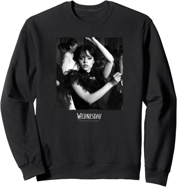 Wednesday Dark Dancing Queen Wednesday Photoreal &amp; Logo V2 Sweatshirt