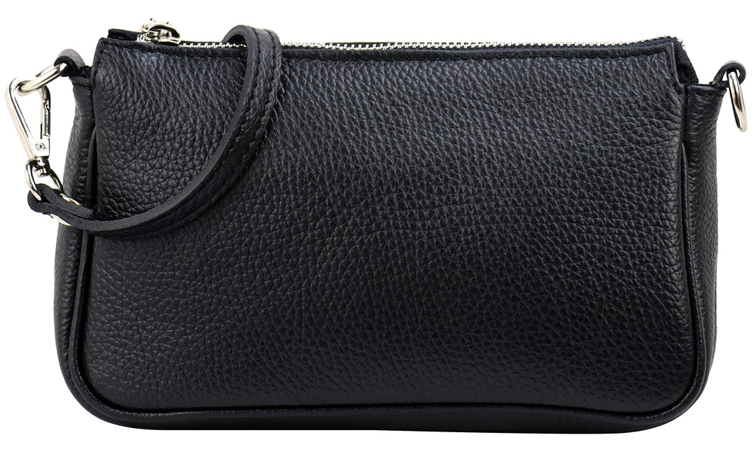 SH Leder Echtleder Schultertasche Umhängetasche Handtaschen Clutch kleine Tasche Abendtasche 23x13cm
