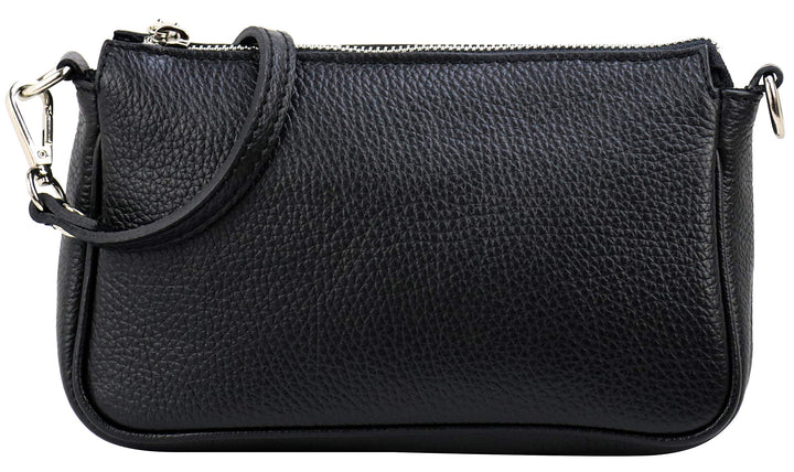 SH Leder Echtleder Schultertasche Umhängetasche Handtaschen Clutch kleine Tasche Abendtasche 23x13cm
