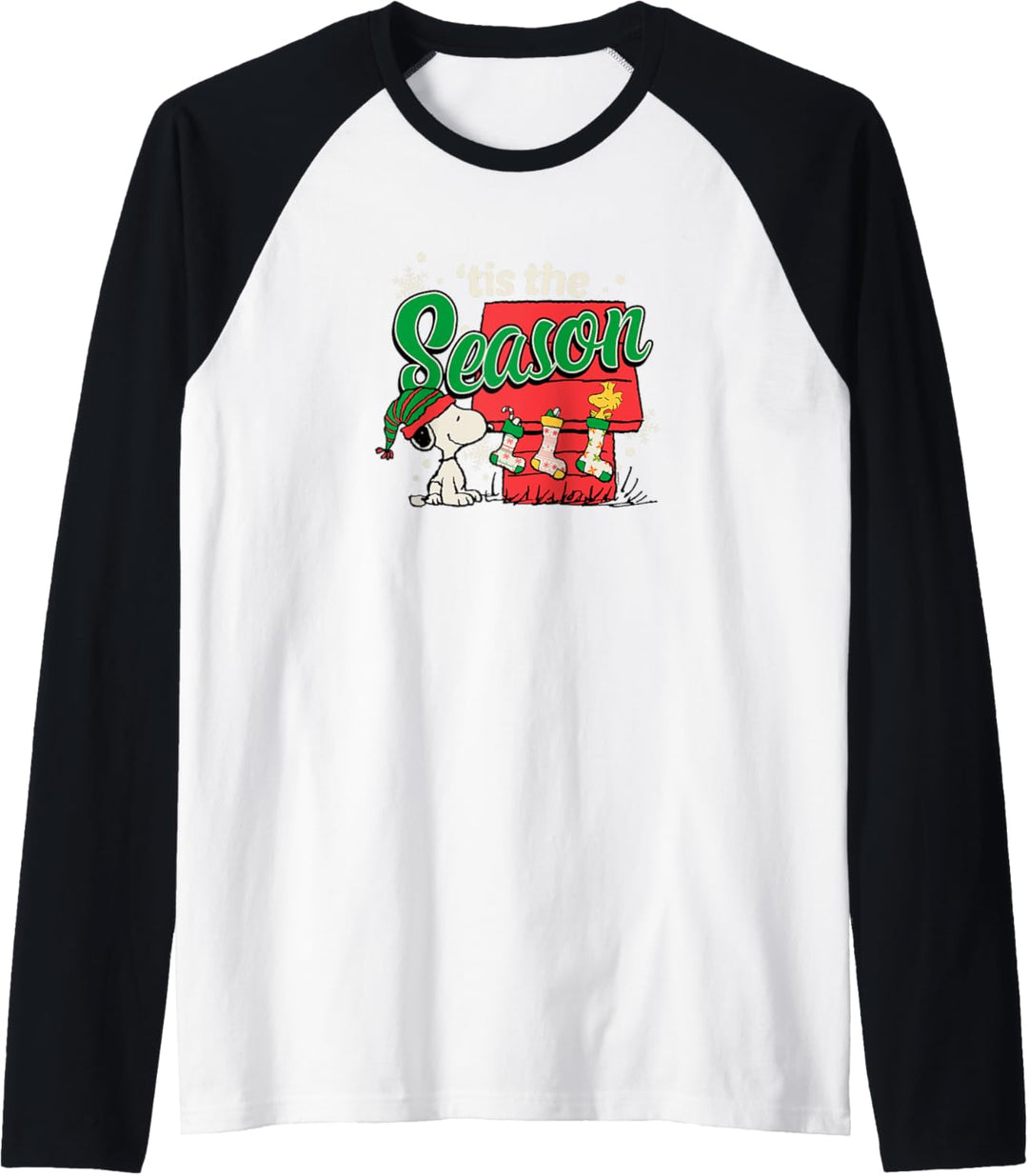 Peanuts Snoopy 'tis the Season Raglan
