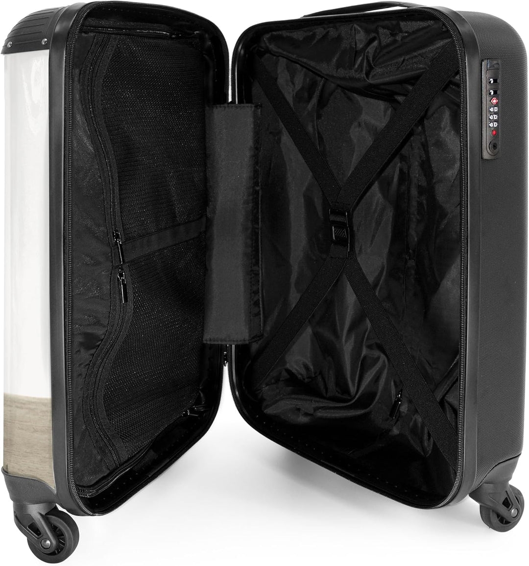 NoBoringSuitcases.com® Kinderkoffer Mitgebsel Kindergeburtstag Koffer Klein mit Rollen Handgepäck Ge