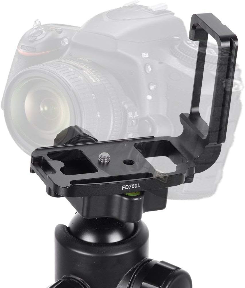 EBTOOLS for L Winkel Für D7500-L Förmige Kamera Schnellwechselplatte Quick Release L Bracket Plate Q