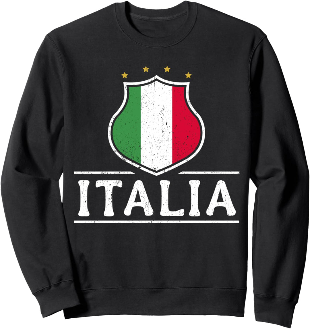 ITALIA 2021 Italienische Flagge Fussball Italien Fan Sweatshirt