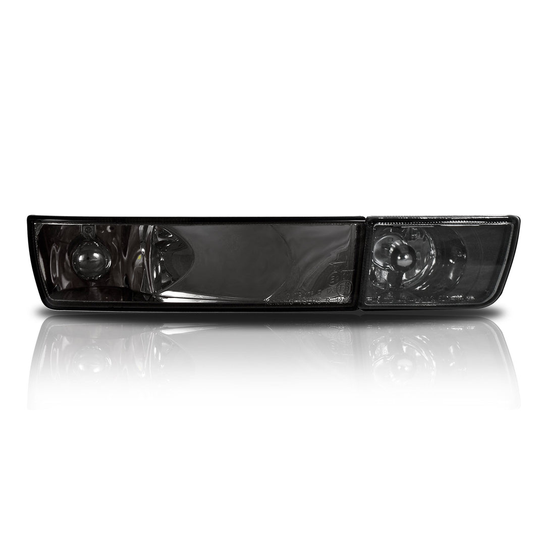 JOM Car Parts & Car Hifi GmbH 1H0953003KS Blinker, Umrüstsatz, mit Nebelscheinwerfer, Klarglas/schwa