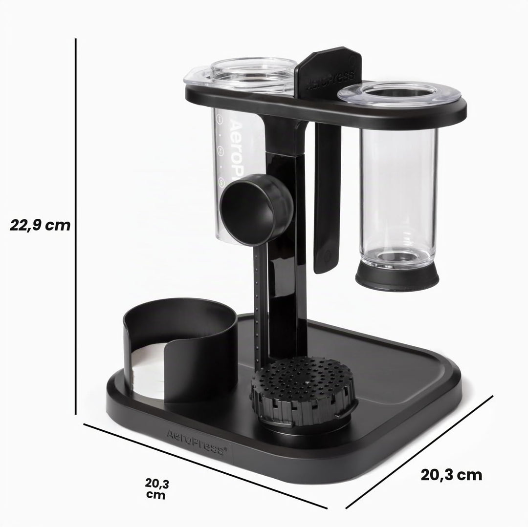 AeroPress Organizer-Ständer, Langlebige Kaffeebar-Station und kompakte Aufbewahrungslösung passend f