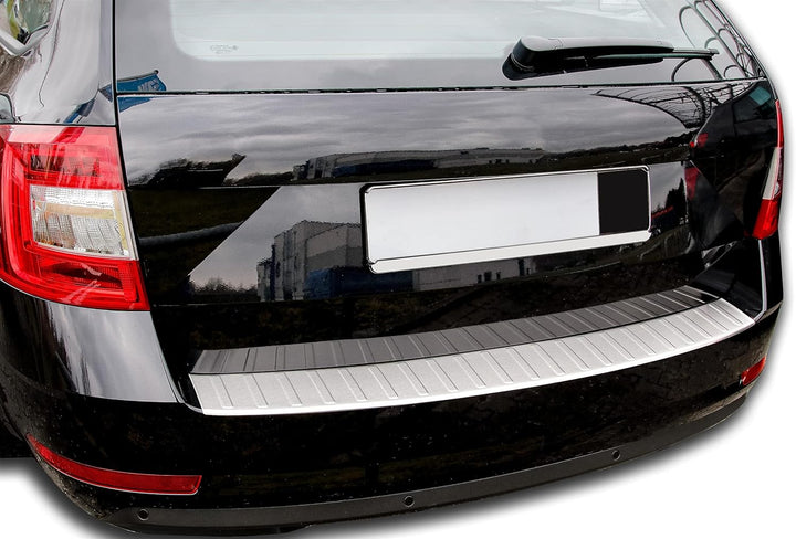 Ladekantenschutz Edelstahl MATT kompatibel für SKODA Octavia 3 Kombi FACELIFT 2017-2020 | premium Qu