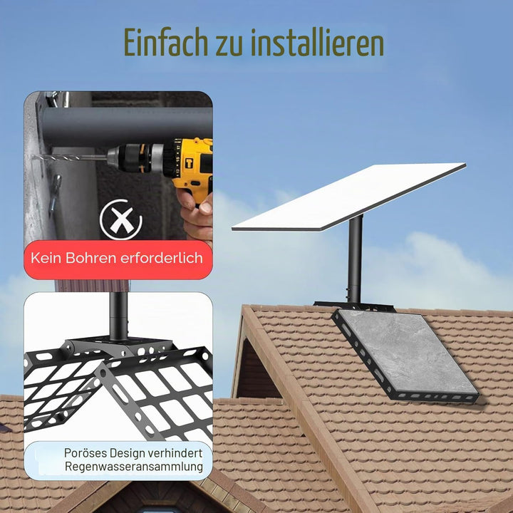 Yangers halterung flach dachziegel kit für Starlink Gen 3 Standard V3 Dish, 360° voll verstellbare d