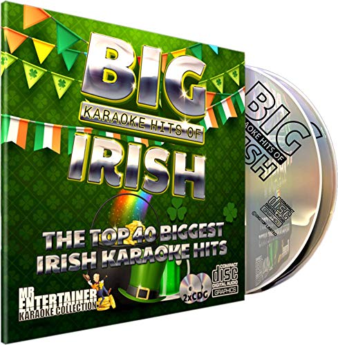 IRISH KARAOKE CD+G (CDG) Disc Pack 40 Greatest Irish Songs Ever Mr Entertainer Big Hits