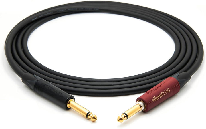 enoaudio Mogami 2524 Instrument Kabel | Neutrik Gold Silent Switch 6,3mm TS klinke - 6,3mm TS klinke