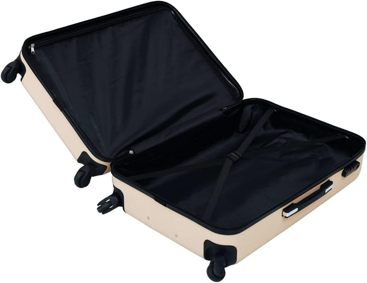vidaXL Hartschalen-Trolley-Set 2 Stk. Golden ABS, Gold