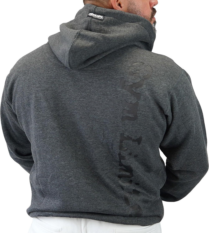 Brachial Premium Herren Kapuzenjacke Gym - Hoodie Sweatjacke Sweatshirt Jacke mit Kapuze für Bodybui