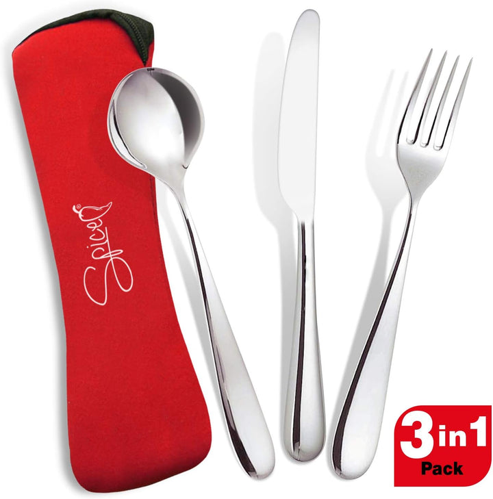 SPICE Amarillo Elektrischer Speisewärmer aus Edelstahl, Metall, gelb, 1,5 L +Set posate, 1,5 L +set