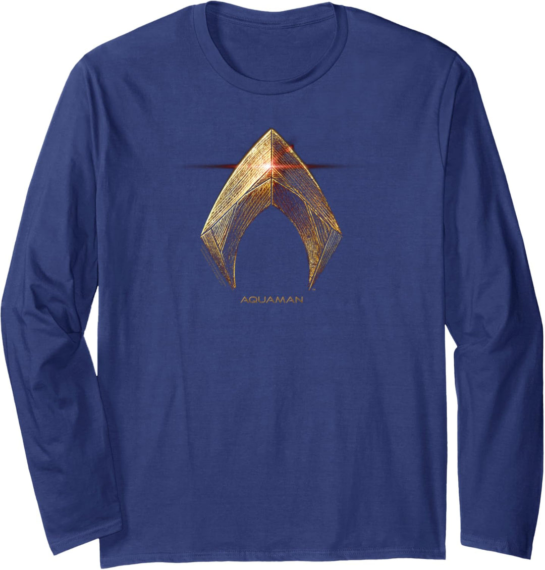 Justice League Movie Logo Langarmshirt