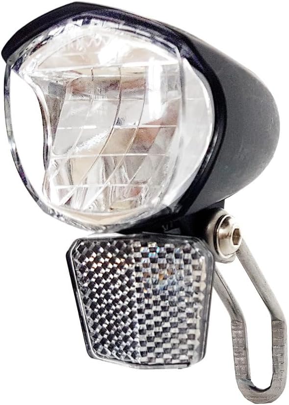 Resul Fahrrad LED Scheinwerfer 70 Lux Vorderlicht mit Helligskeitssensor und Standlicht