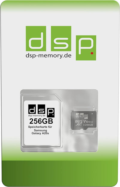 256GB microSDXC Speicherkarte (Class 10) für Samsung Galaxy A20s 256GB Class 10, 256GB Class 10