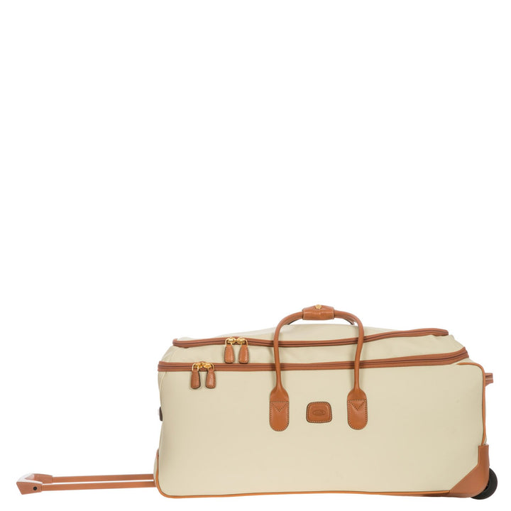 28 Zoll Kabinentasche mit Rollen Firenze, Einheitsgrösse.Creme Einheitsgrösse Creme, Einheitsgrösse