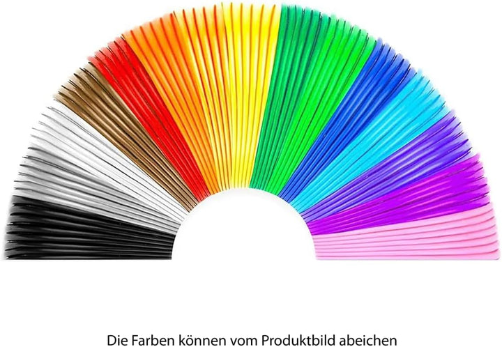 Filapen® 3D Stift PCL Filamente 1.75 mm | 100 meter Packung | 15 unterschiedliche Farben | Biologisc