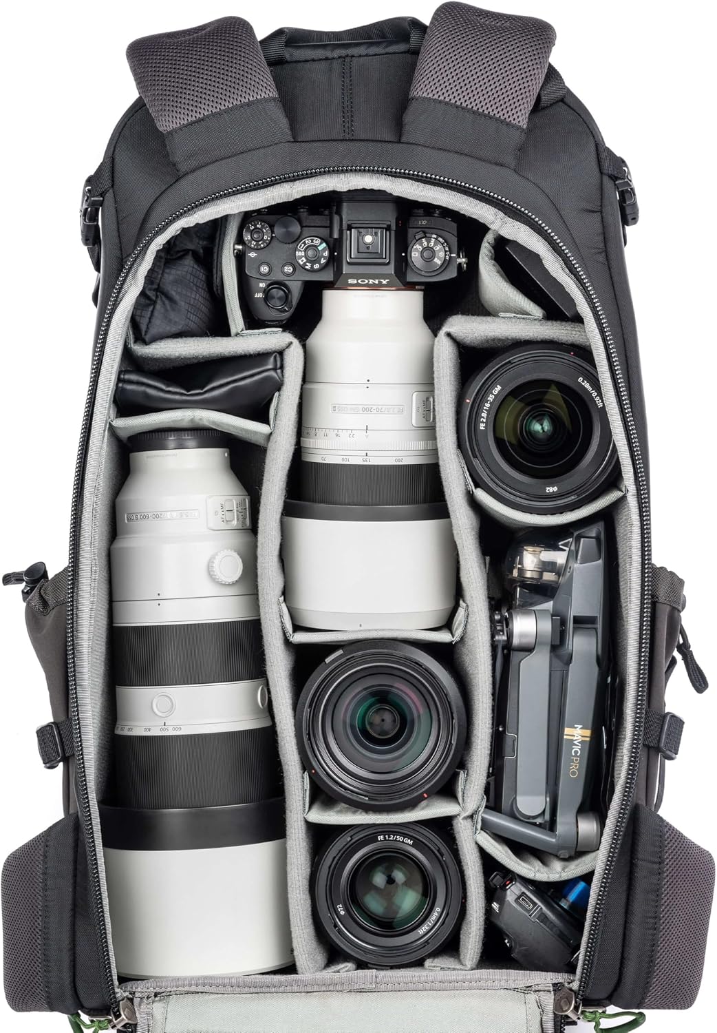 Think Tank - BackLight 36L - Montane Green - MindShift - Rucksack für Kameras Mountane Green 36L, Mo